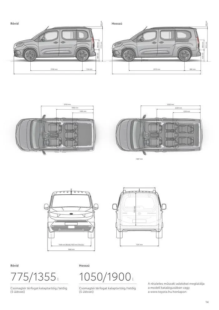 Katalógus Toyota Proace City Verso ICE június 24.-tól június 22.-ig 2025. - Oldal 14