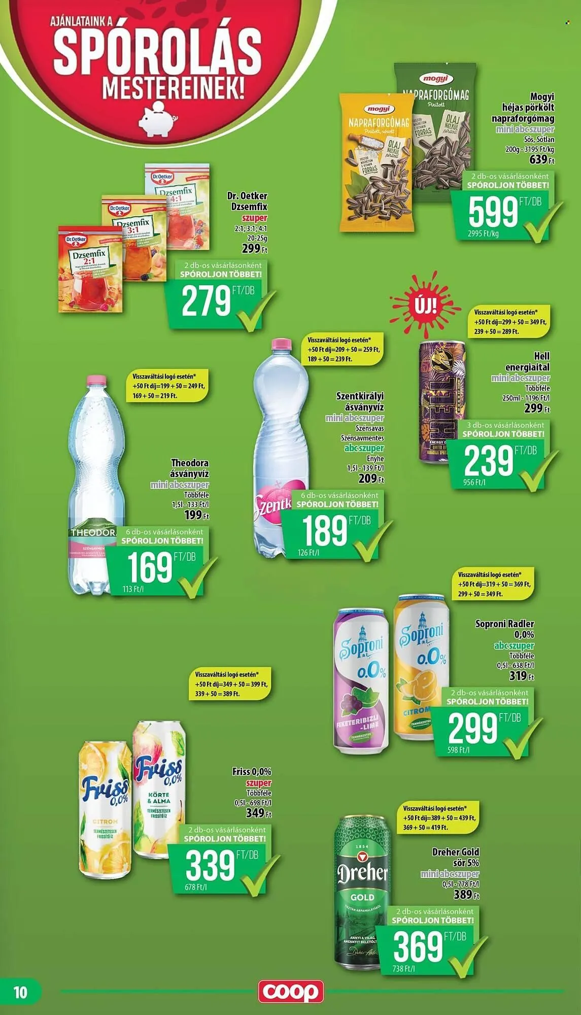 Katalógus Coop akciós újság május 15.-tól május 21.-ig 2025. - Oldal 10