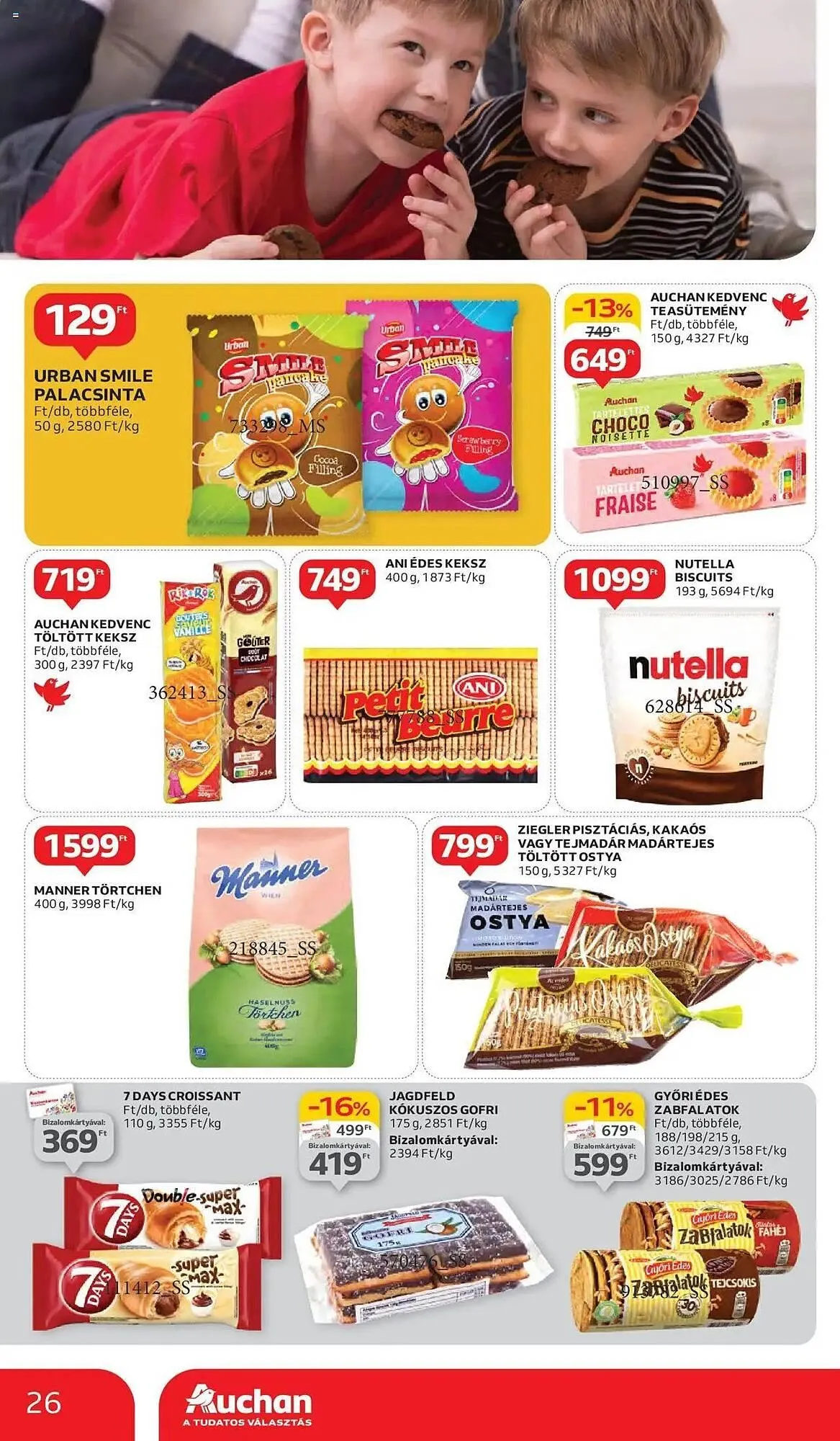 Katalógus Auchan akciós újság április 10.-tól április 16.-ig 2025. - Oldal 26