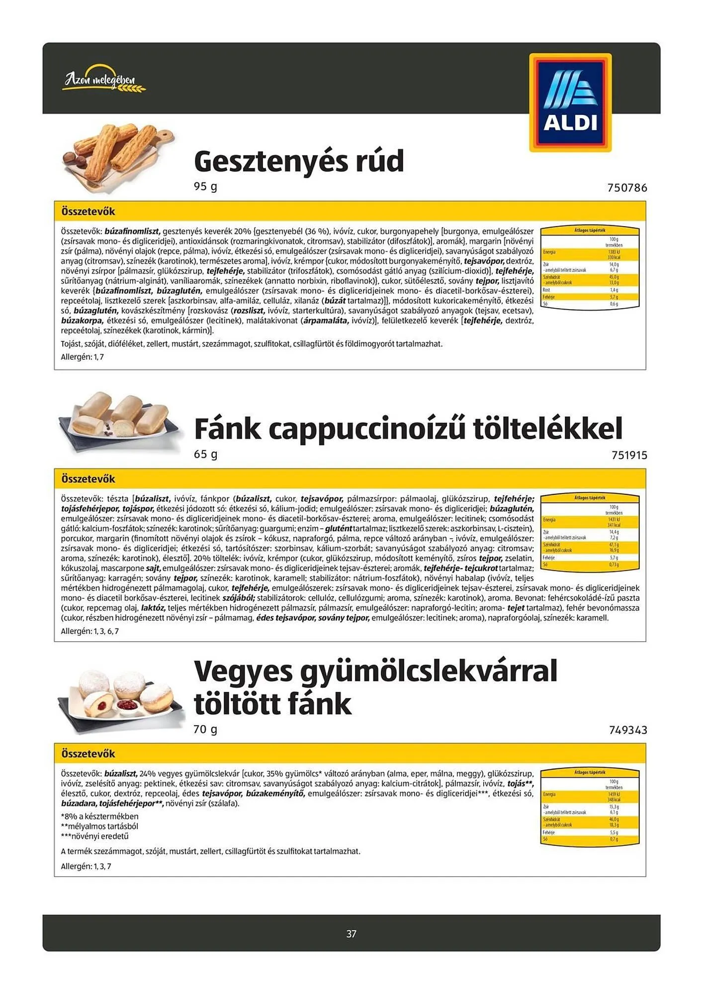 Katalógus ALDI akciós újság november 3.-tól május 12.-ig 2026. - Oldal 37