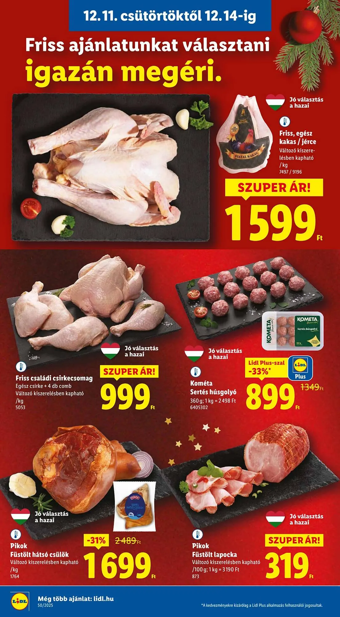 Katalógus Lidl akciós újság december 11.-tól december 17.-ig 2025. - Oldal 4