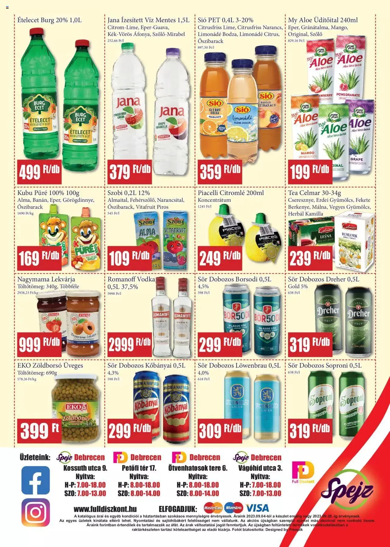 Katalógus FullDiszkont Akciós újság szeptember 4.-tól szeptember 28.-ig 2023. - Oldal 4