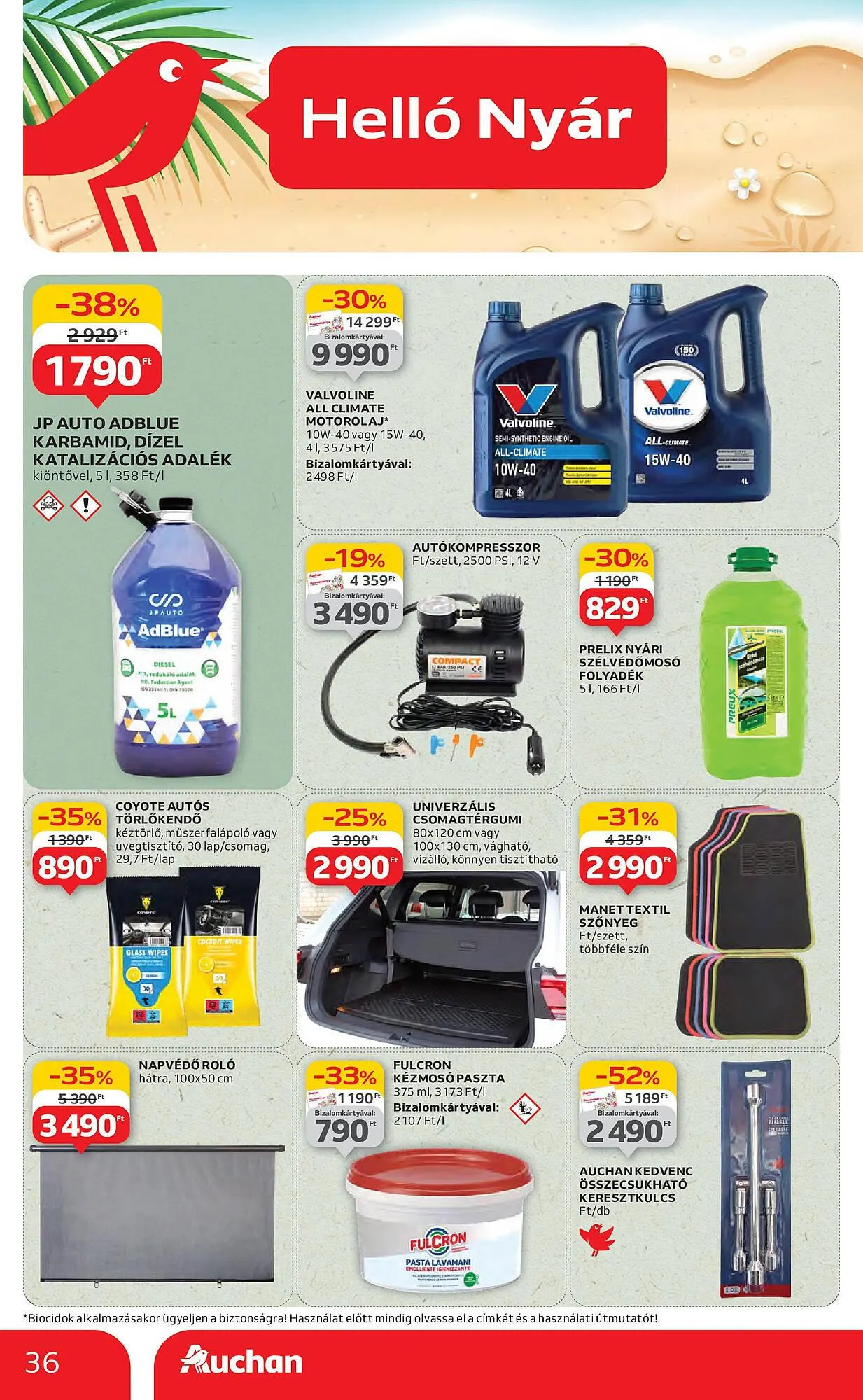 Katalógus Auchan akciós újság június 19.-tól június 25.-ig 2025. - Oldal 36