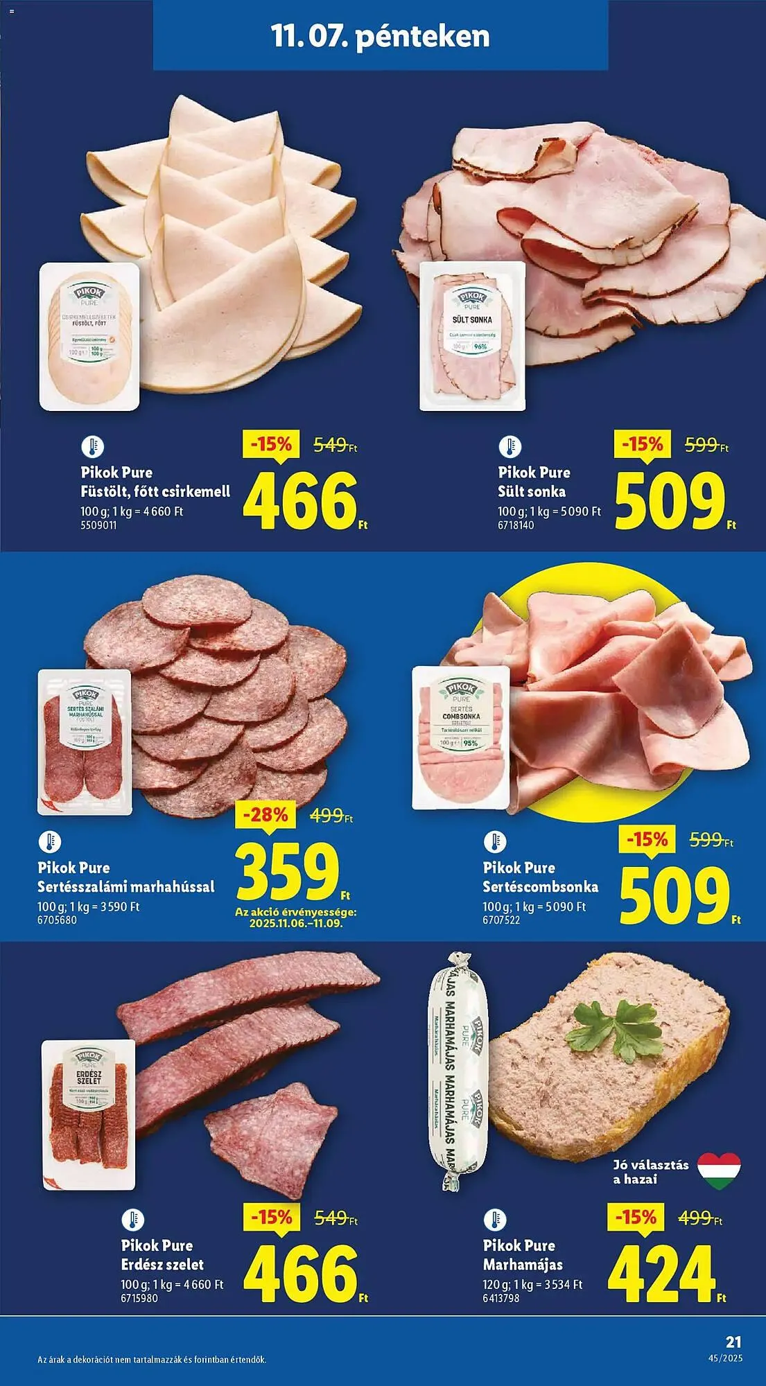 Katalógus Lidl akciós újság november 6.-tól november 12.-ig 2025. - Oldal 21