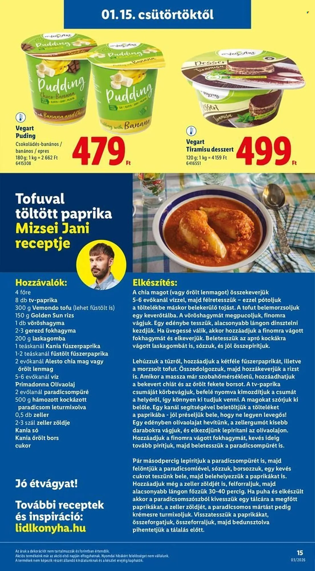 Katalógus Lidl akciós újság január 15.-tól január 21.-ig 2026. - Oldal 15