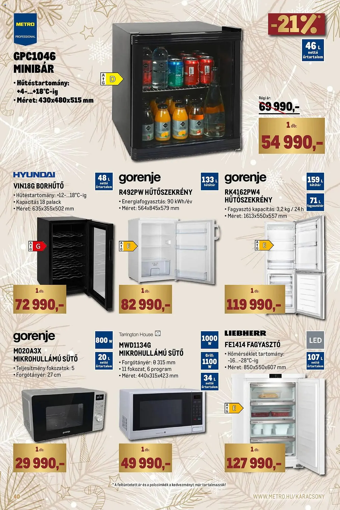 Katalógus Metro akciós újság december 1.-tól december 31.-ig 2025. - Oldal 40