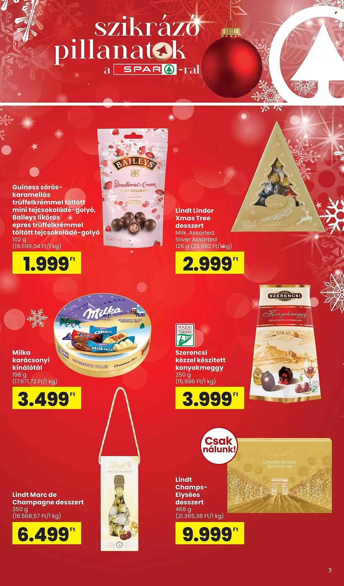 Katalógus Spar akciós újság november 6.-tól december 30.-ig 2025. - Oldal 7