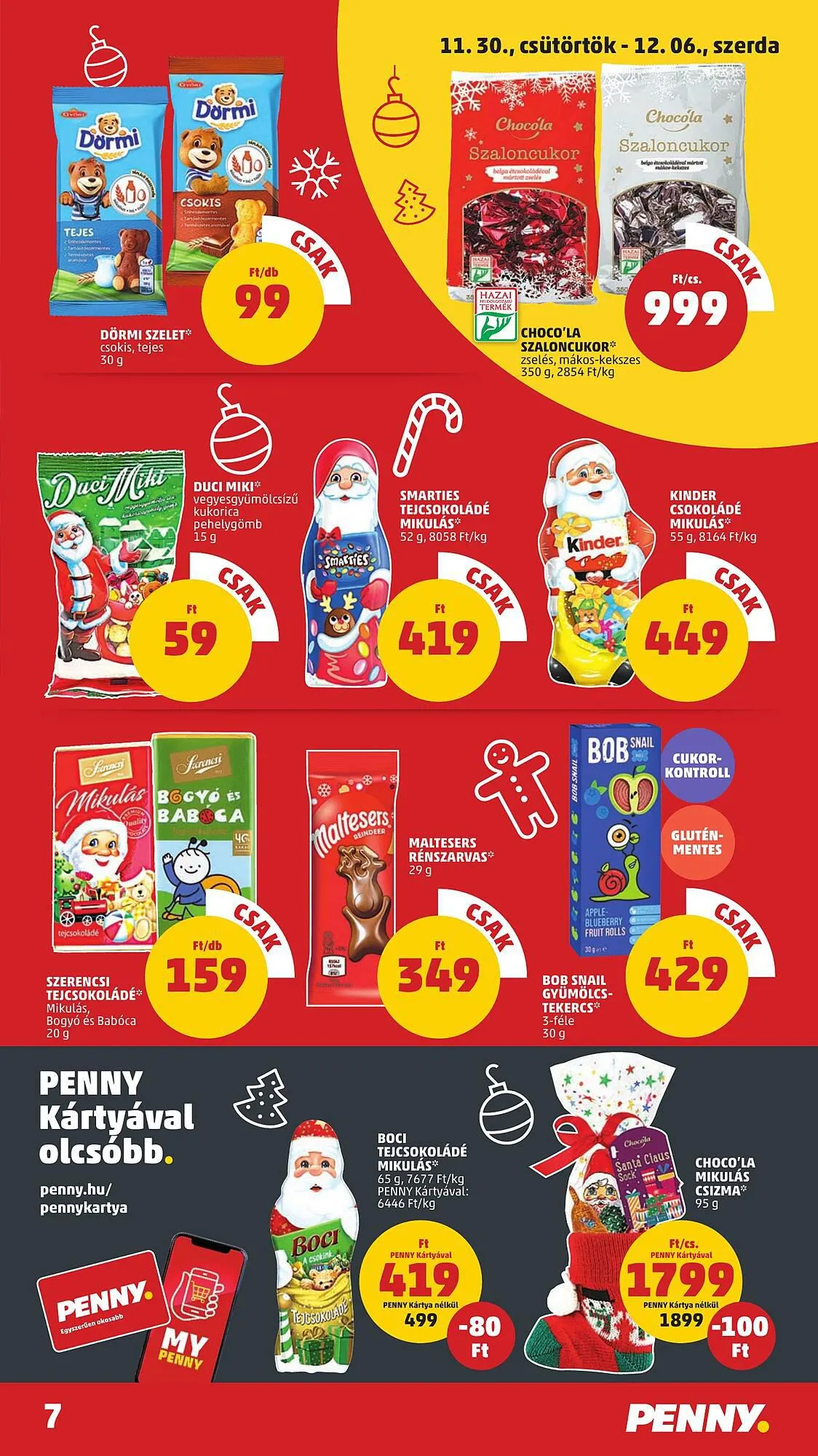 Katalógus PENNY akciós újság november 30.-tól december 6.-ig 2023. - Oldal 7