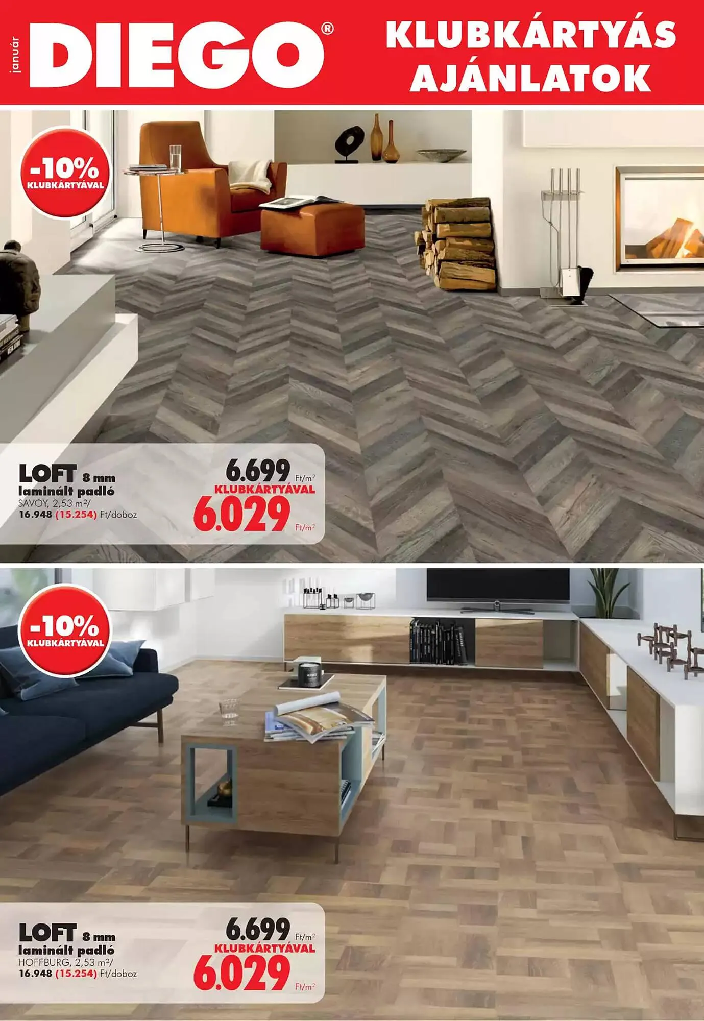 Diego akciós újság - 1