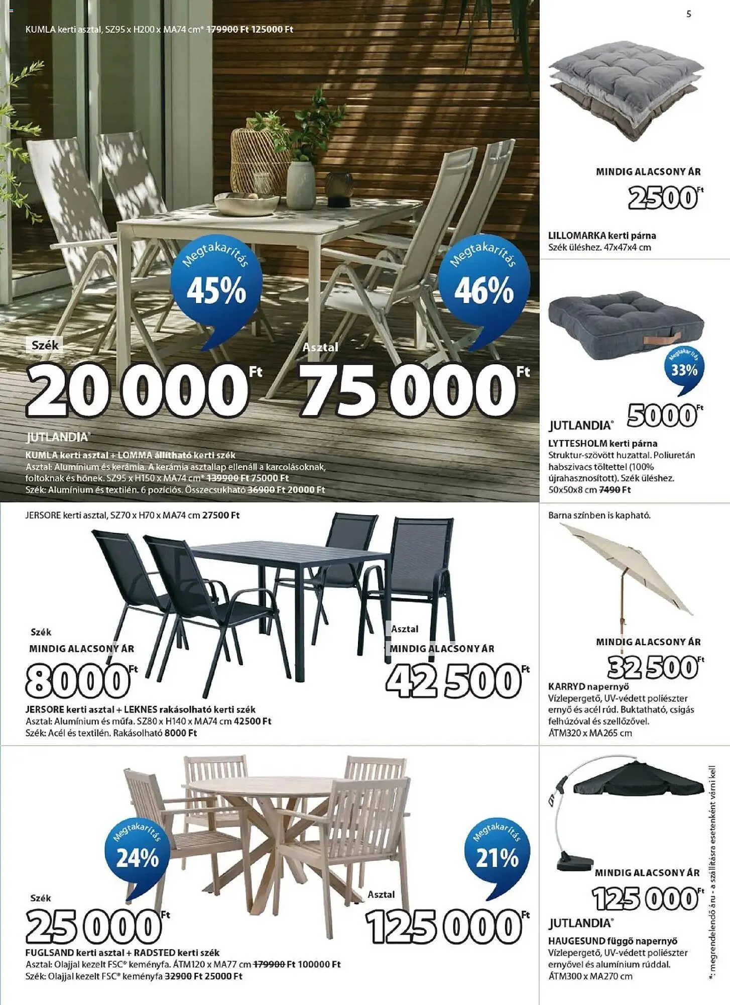 Katalógus JYSK akciós újság március 25.-tól április 7.-ig 2026. - Oldal 5