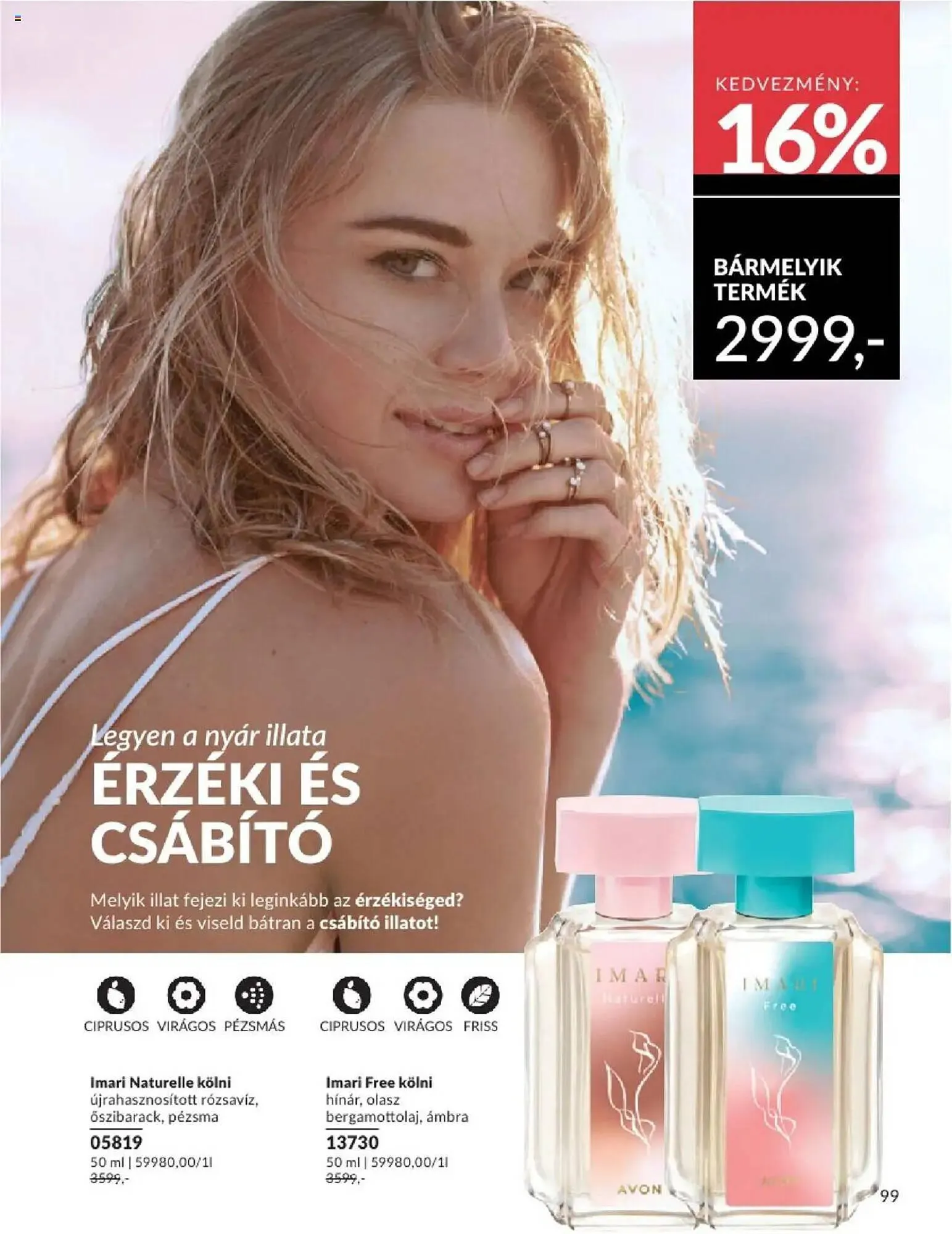 Katalógus AVON akciós újság augusztus 1.-tól augusztus 31.-ig 2025. - Oldal 99