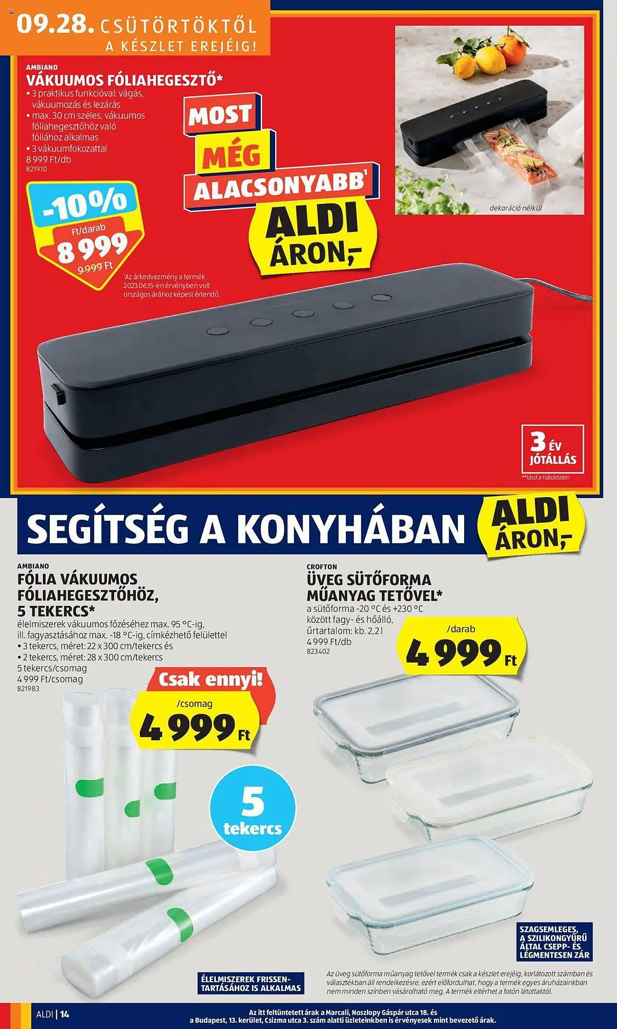 Katalógus ALDI akciós újság szeptember 28.-tól október 4.-ig 2023. - Oldal 16