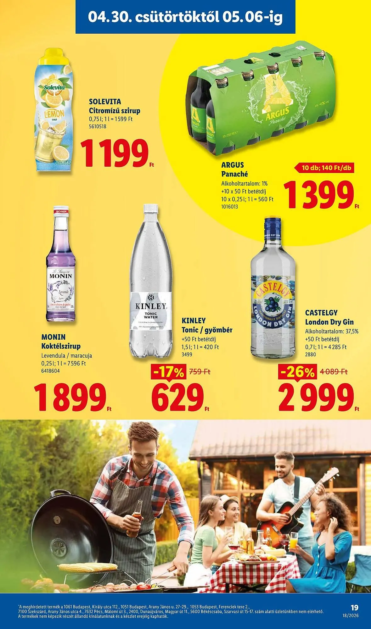 Katalógus Lidl akciós újság április 30.-tól május 6.-ig 2026. - Oldal 19