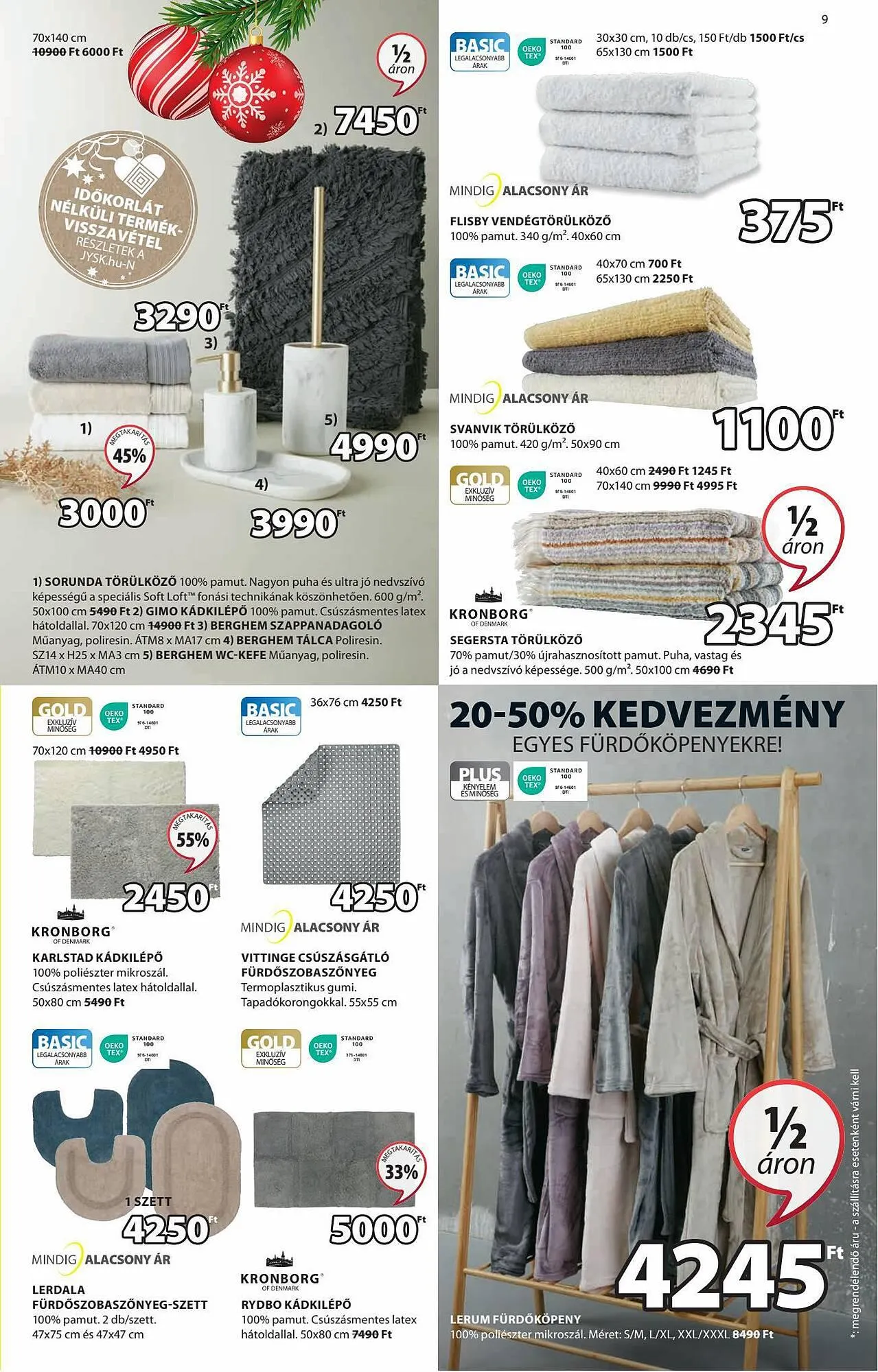 Katalógus JYSK akciós újság november 8.-tól november 26.-ig 2023. - Oldal 9