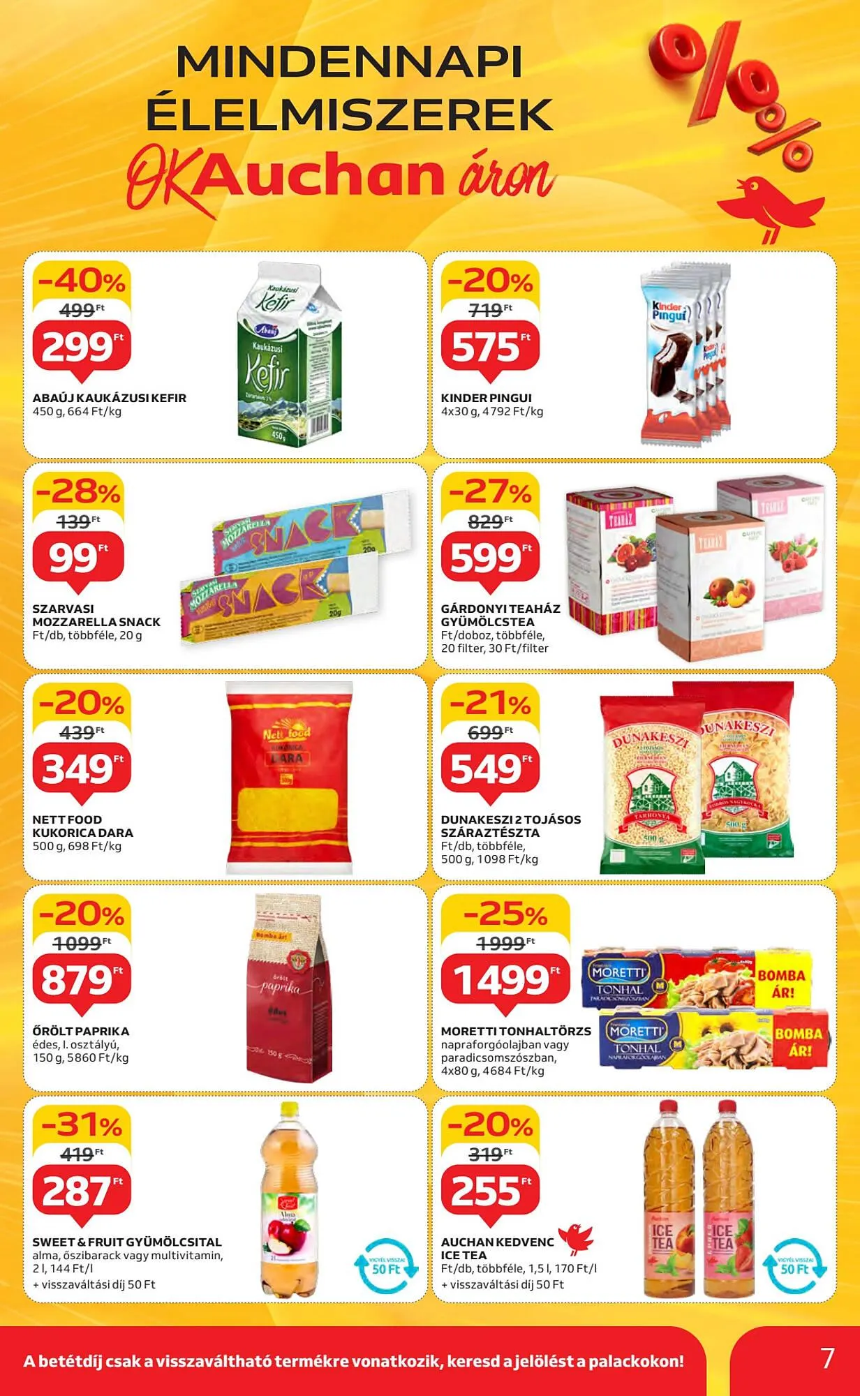Katalógus Auchan akciós újság május 8.-tól május 14.-ig 2025. - Oldal 7