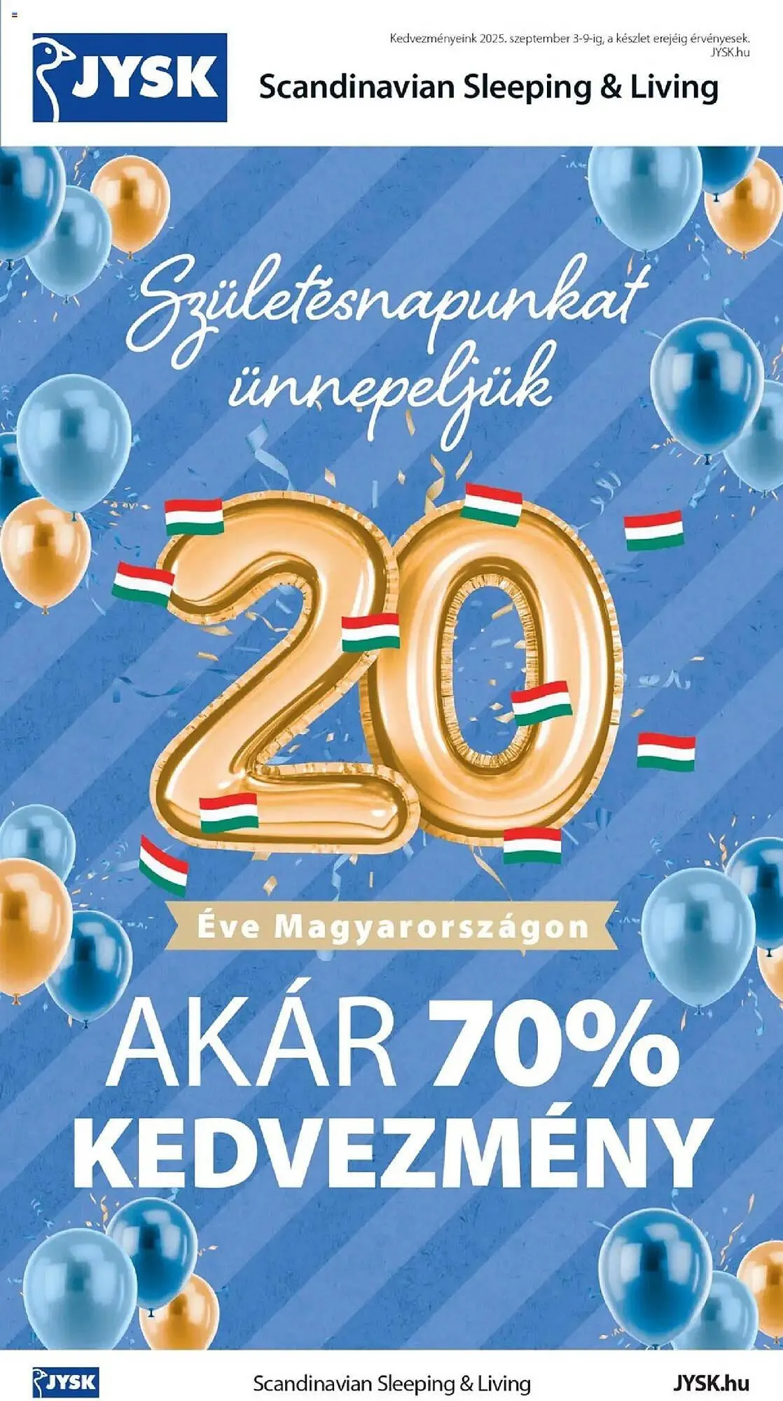 JYSK akciós újság - 1