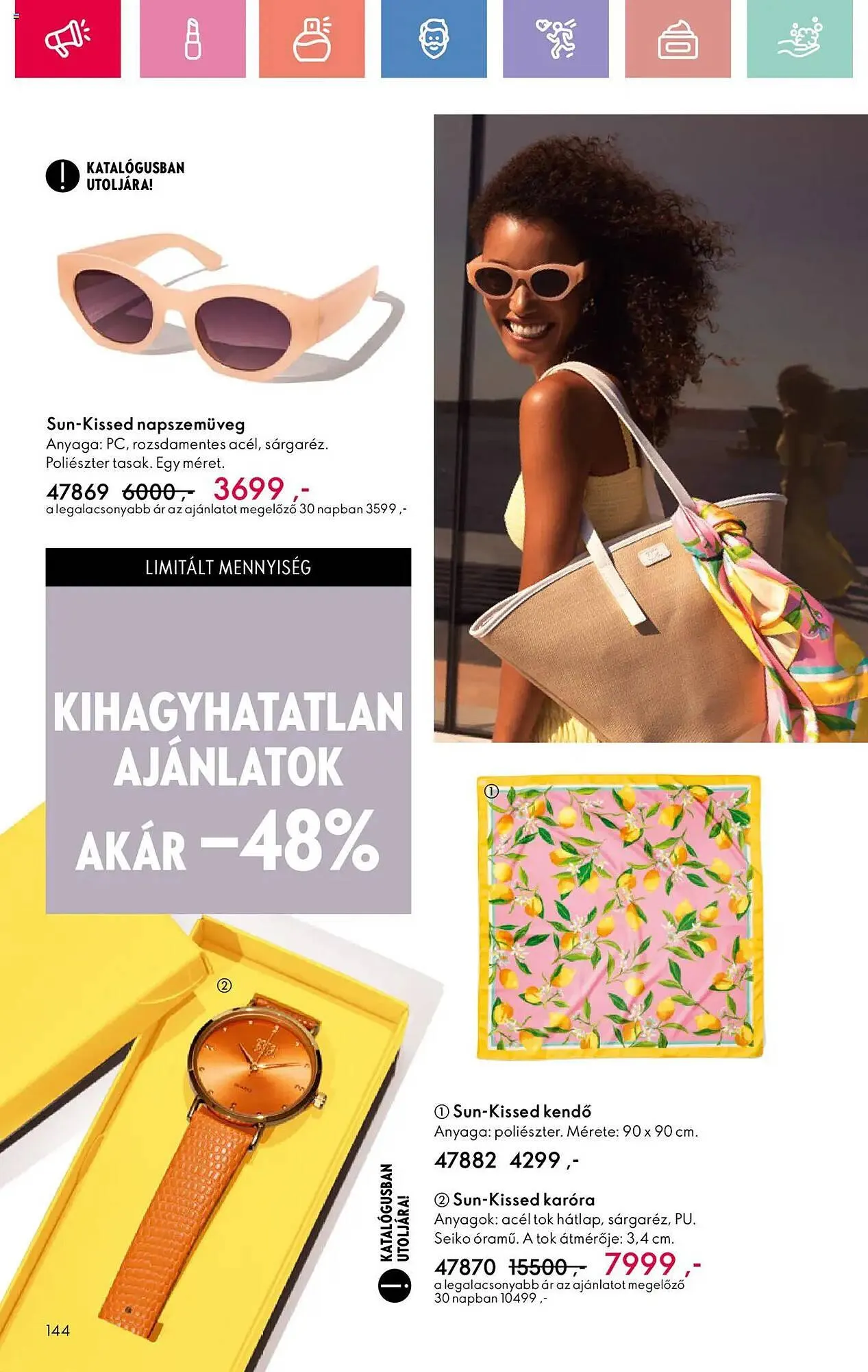 Katalógus Oriflame akciós újság július 27.-tól augusztus 16.-ig 2025. - Oldal 144