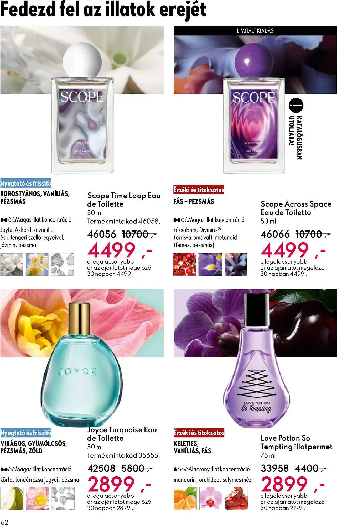 Katalógus Oriflame katalógus október 22.-tól november 11.-ig 2025. - Oldal 62