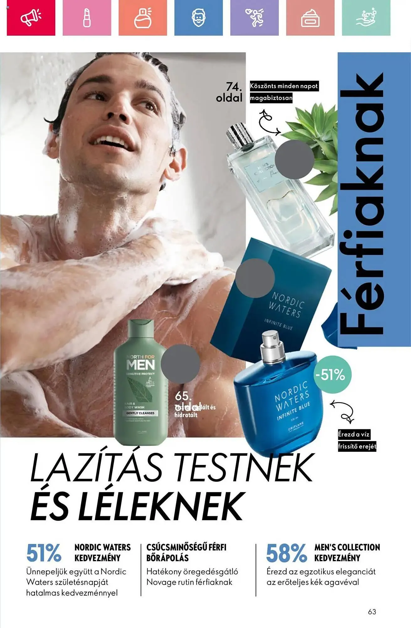 Katalógus Oriflame akciós újság április 13.-tól május 3.-ig 2025. - Oldal 63