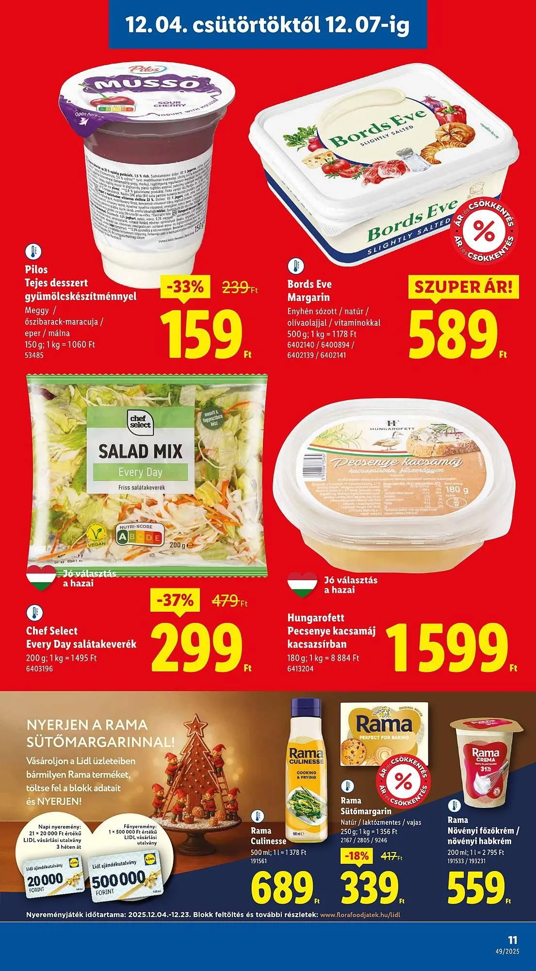 Katalógus Lidl akciós újság december 4.-tól december 10.-ig 2025. - Oldal 11