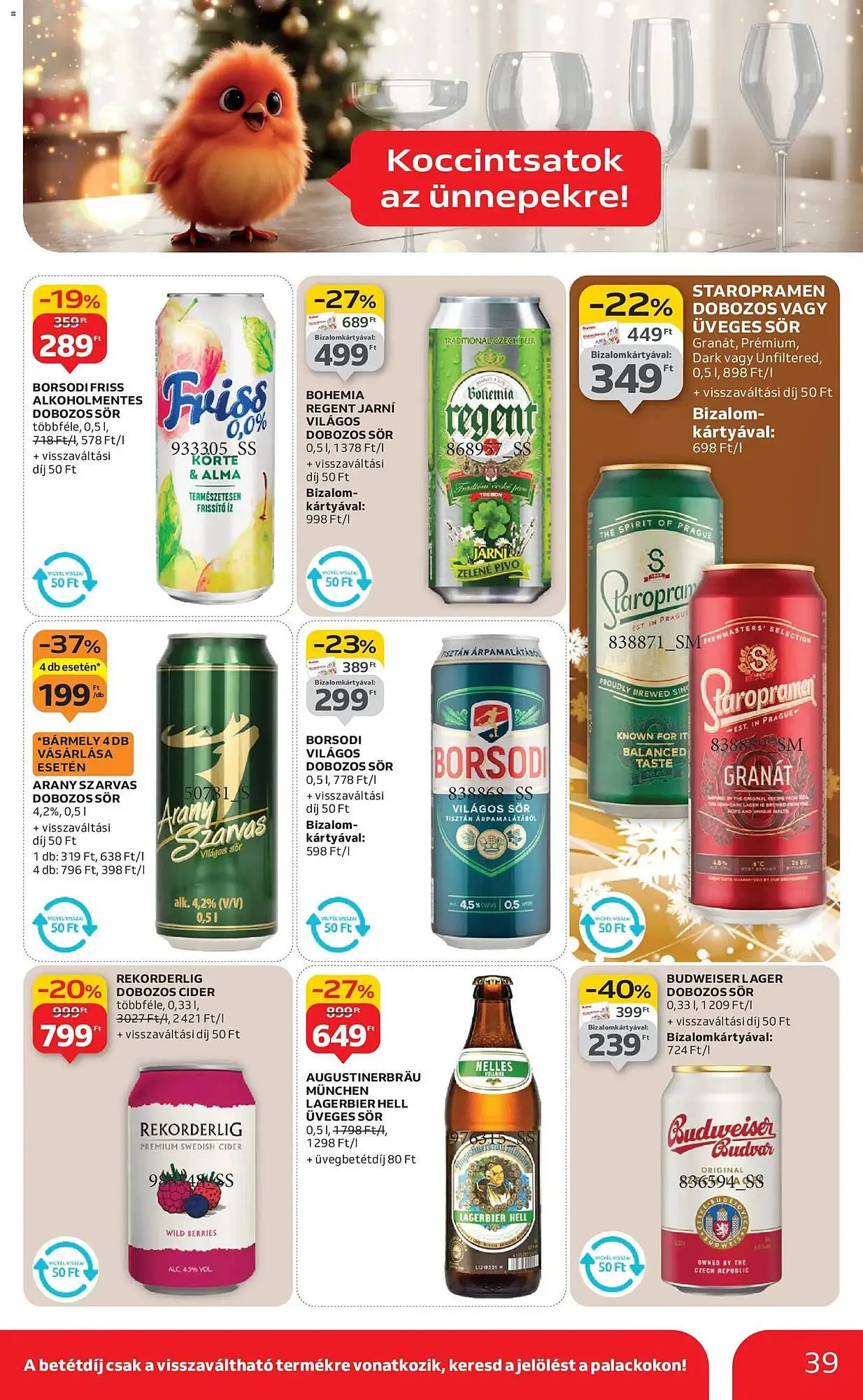Katalógus Auchan akciós újság december 18.-tól december 24.-ig 2025. - Oldal 39