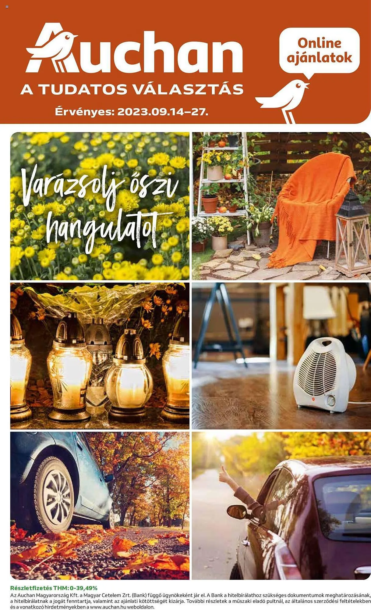 Katalógus Auchan akciós újság szeptember 14.-tól szeptember 27.-ig 2023. - Oldal 1