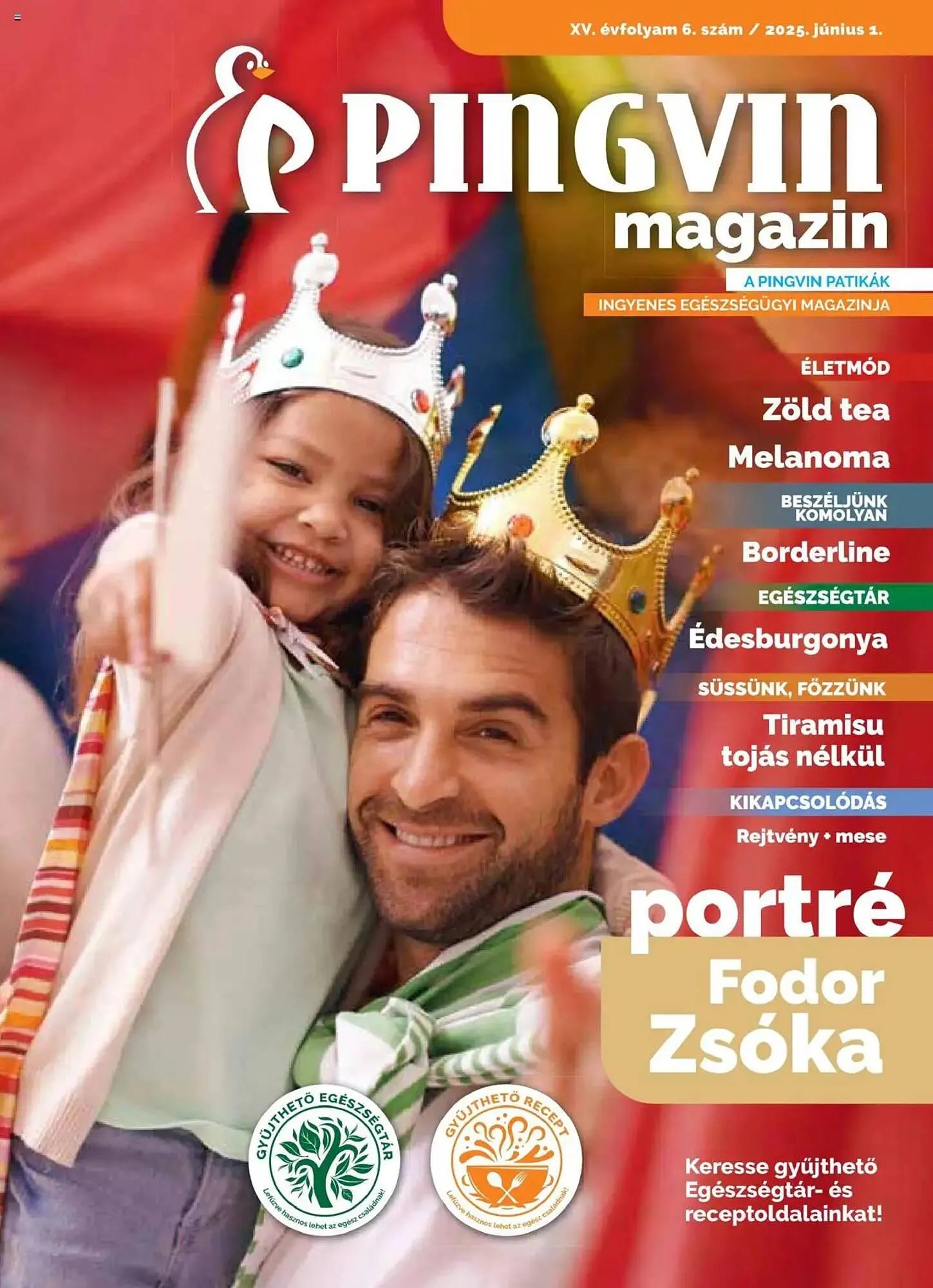 Katalógus Pingvin Patika akciós újság június 1.-tól június 30.-ig 2025. - Oldal 1
