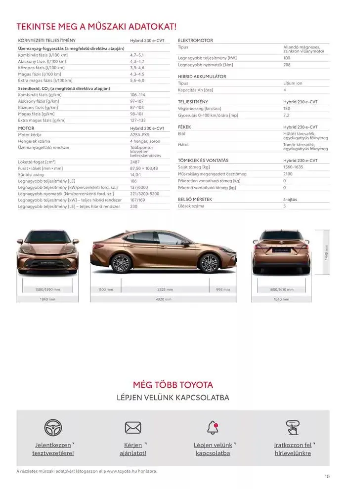 Katalógus Toyota Új Camry Hybrid január 17.-tól január 17.-ig 2026. - Oldal 10