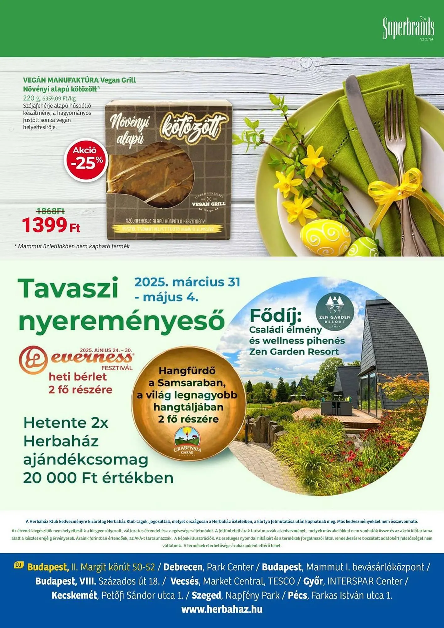 Katalógus Herbaház akciós újság március 31.-tól április 5.-ig 2025. - Oldal 24