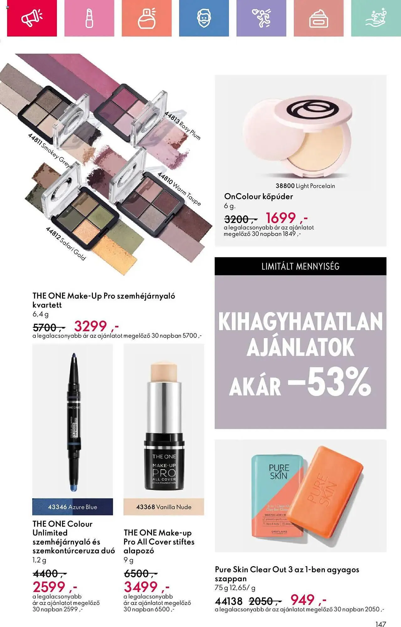 Katalógus Oriflame akciós újság július 27.-tól augusztus 16.-ig 2025. - Oldal 147