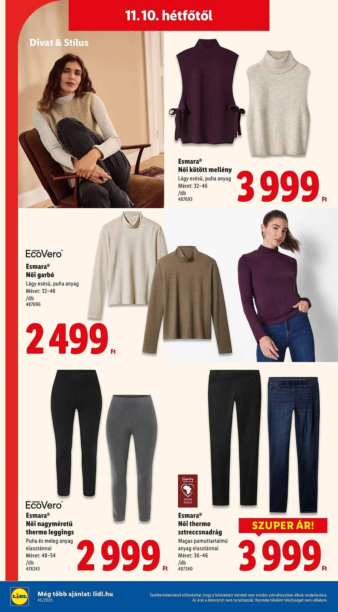 Katalógus Lidl akciós újság november 10.-tól november 16.-ig 2025. - Oldal 10