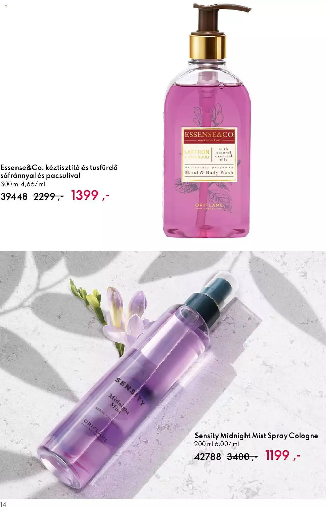 Katalógus Oriflame akciós újság augusztus 30.-tól szeptember 19.-ig 2023. - Oldal 14