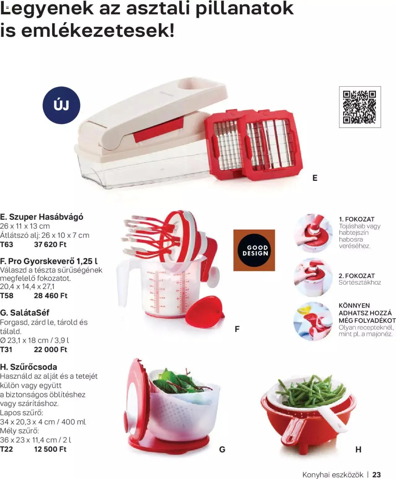 Katalógus Tupperware - Őszi & Téli Katalógus 2023/24 szeptember 1.-tól december 31.-ig 2023. - Oldal 23