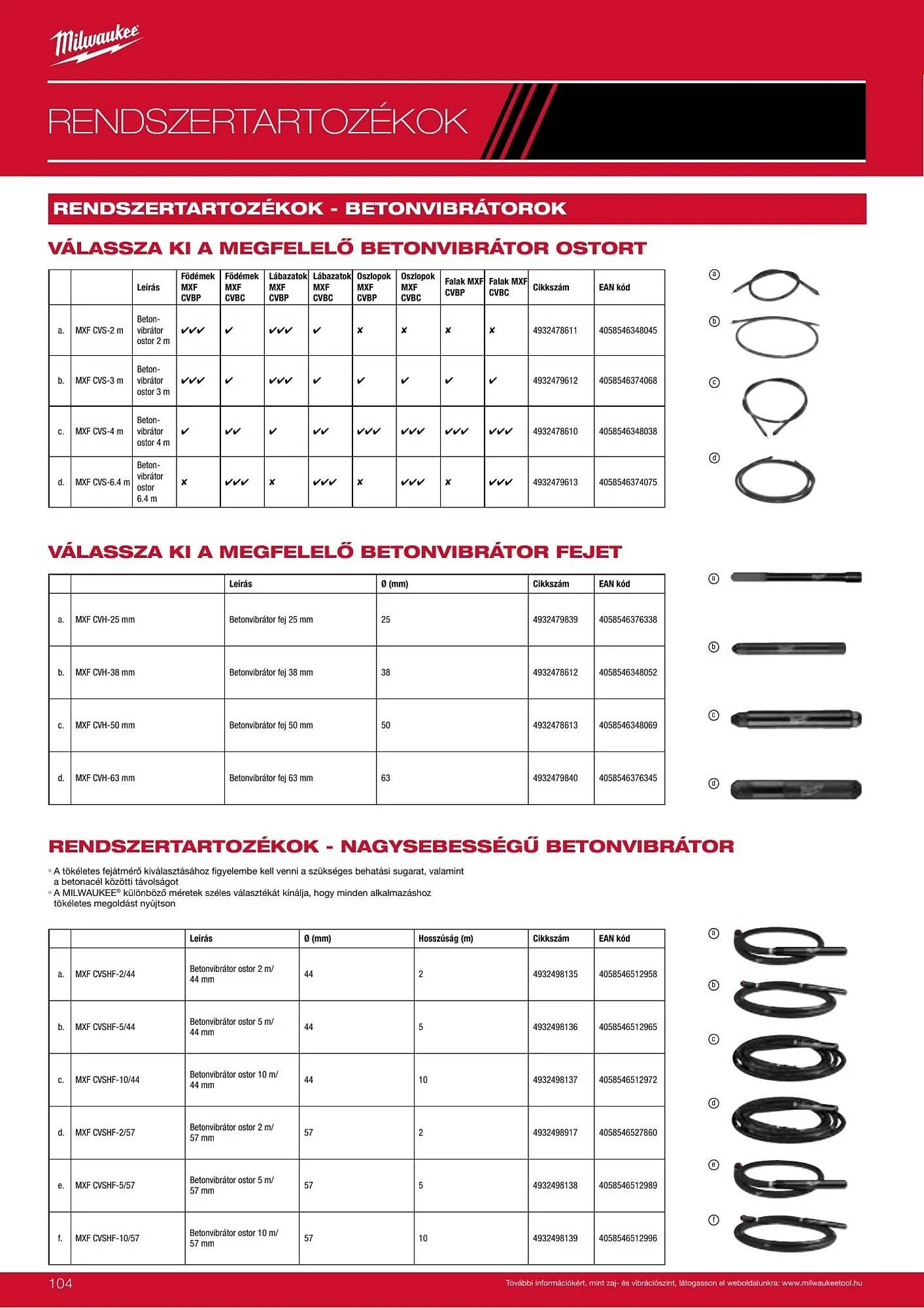 Katalógus Milwaukee akciós újság szeptember 16.-tól december 31.-ig 2026. - Oldal 104