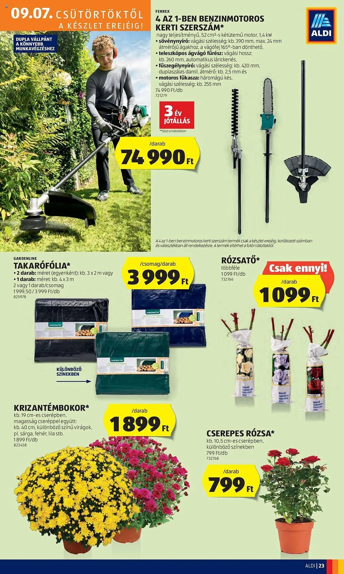 Katalógus ALDI akciós újság szeptember 7.-tól szeptember 13.-ig 2023. - Oldal 25