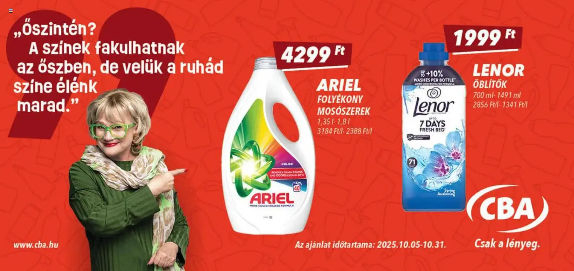 CBA akciós újság - 1