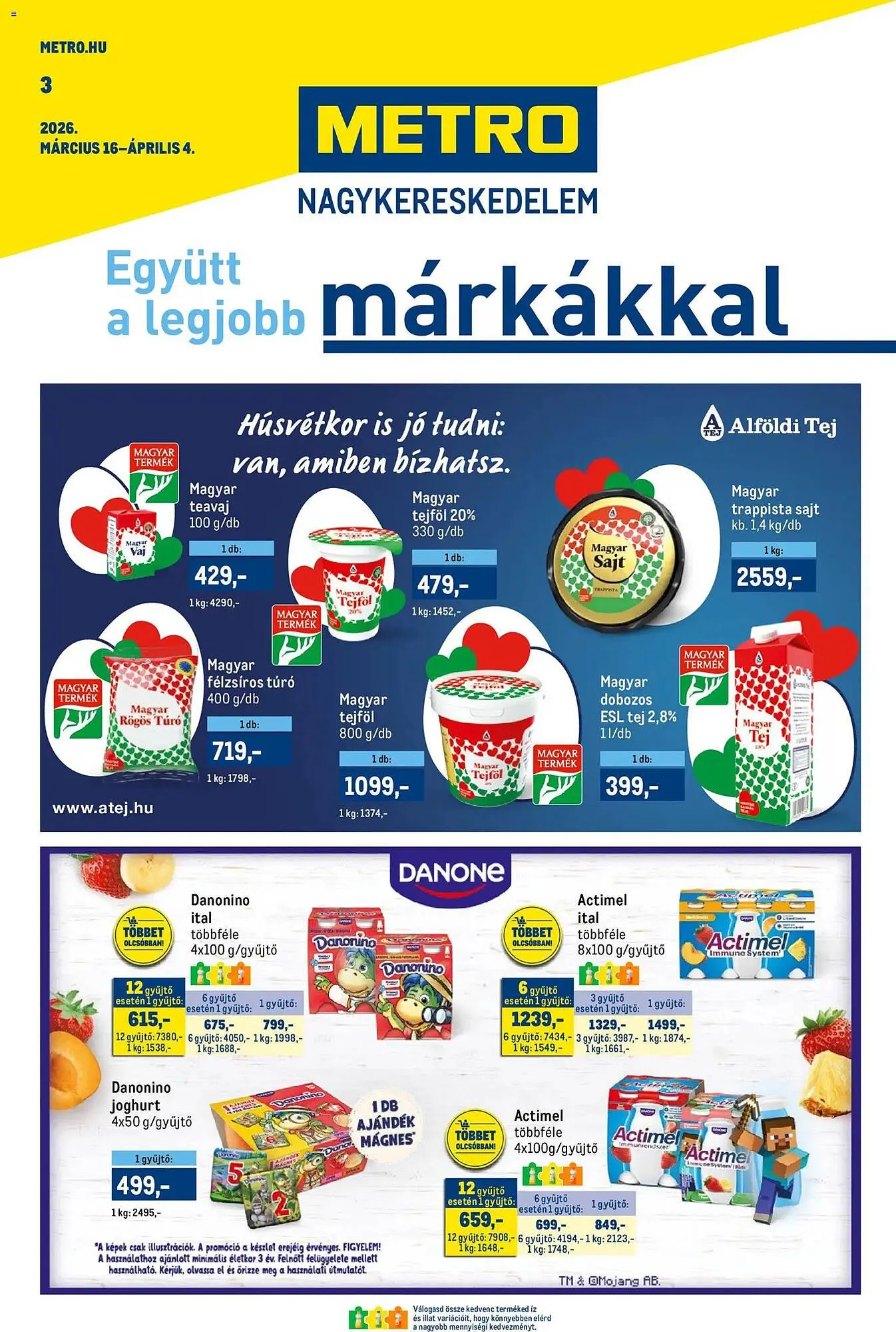 Metro akciós újság - 1