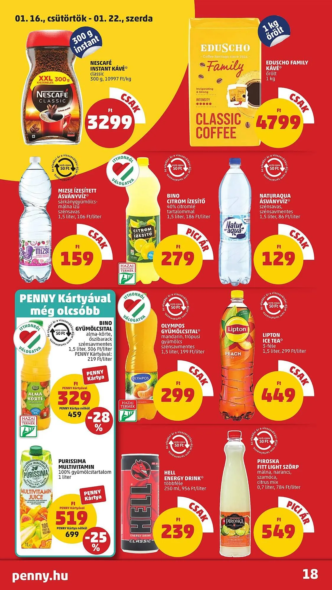 Katalógus PENNY akciós újság január 16.-tól január 22.-ig 2025. - Oldal 22