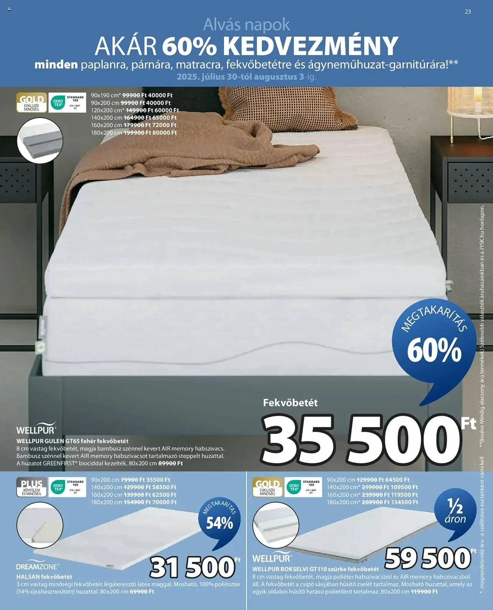 Katalógus JYSK akciós újság július 30.-tól szeptember 2.-ig 2025. - Oldal 23