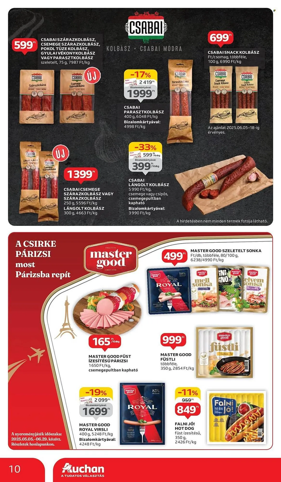 Katalógus Auchan akciós újság június 5.-tól június 11.-ig 2025. - Oldal 10