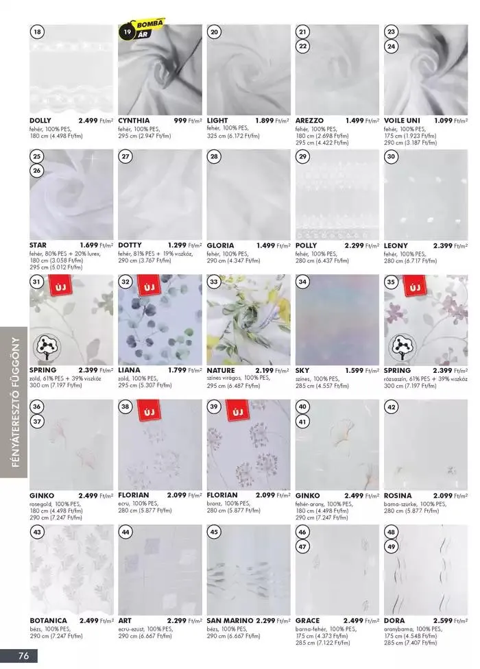 Katalógus Csúcsajánlatok a takarékosoknak január 7.-tól január 14.-ig 2025. - Oldal 76