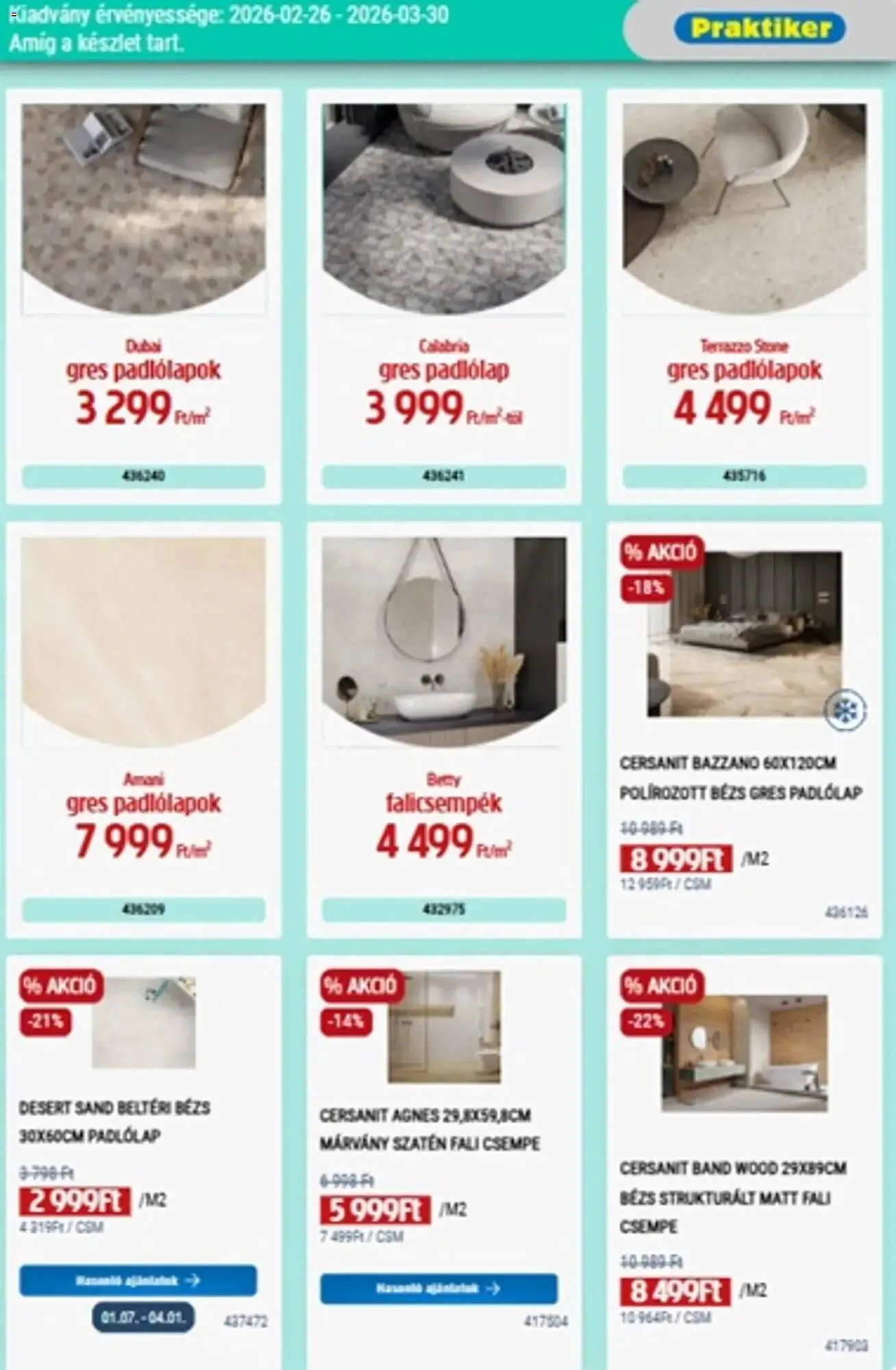Katalógus Praktiker akciós újság február 26.-tól március 30.-ig 2026. - Oldal 17