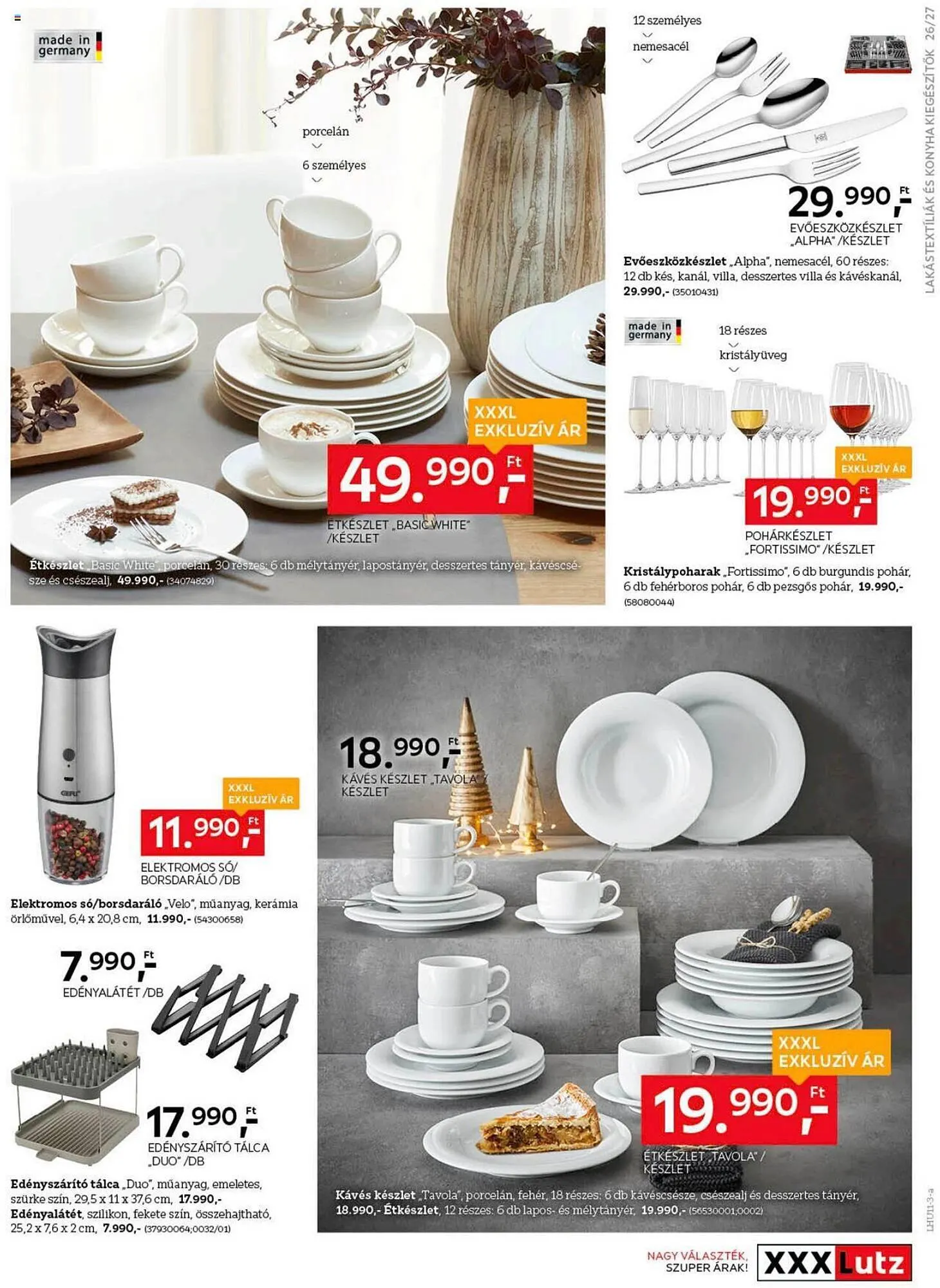 Katalógus XXXLutz akciós újság október 30.-tól november 26.-ig 2023. - Oldal 27