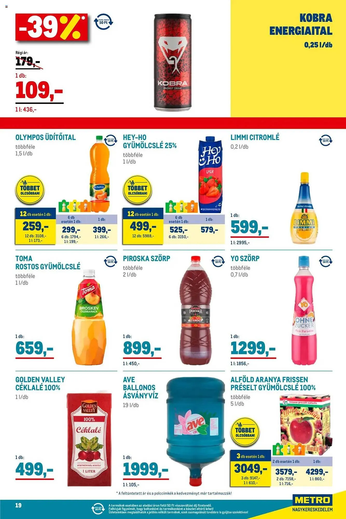 Katalógus Metro akciós újság április 1.-tól április 30.-ig 2025. - Oldal 19