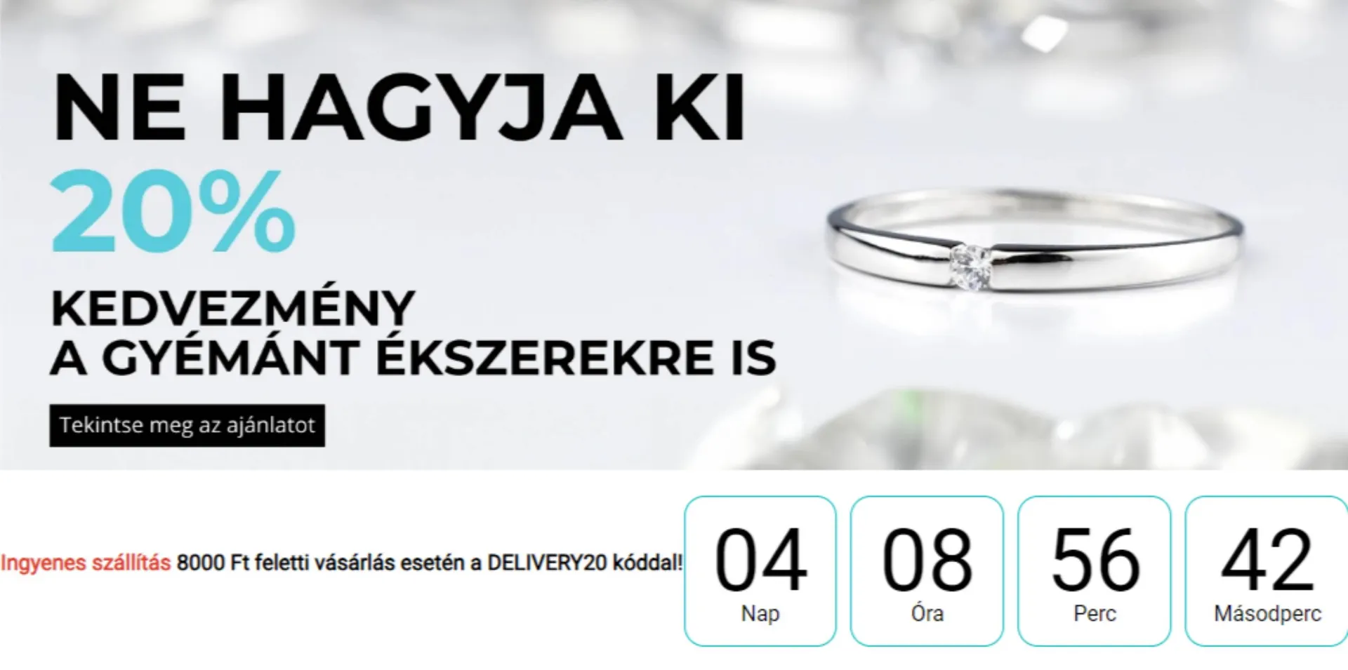 Katalógus Ékszer Eshop akciós újság szeptember 25.-tól szeptember 30.-ig 2024. - Oldal 1