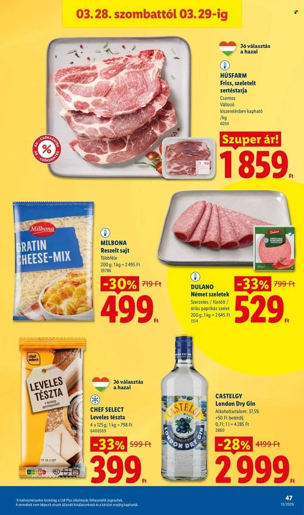 Katalógus Lidl akciós újság március 26.-tól április 1.-ig 2026. - Oldal 47