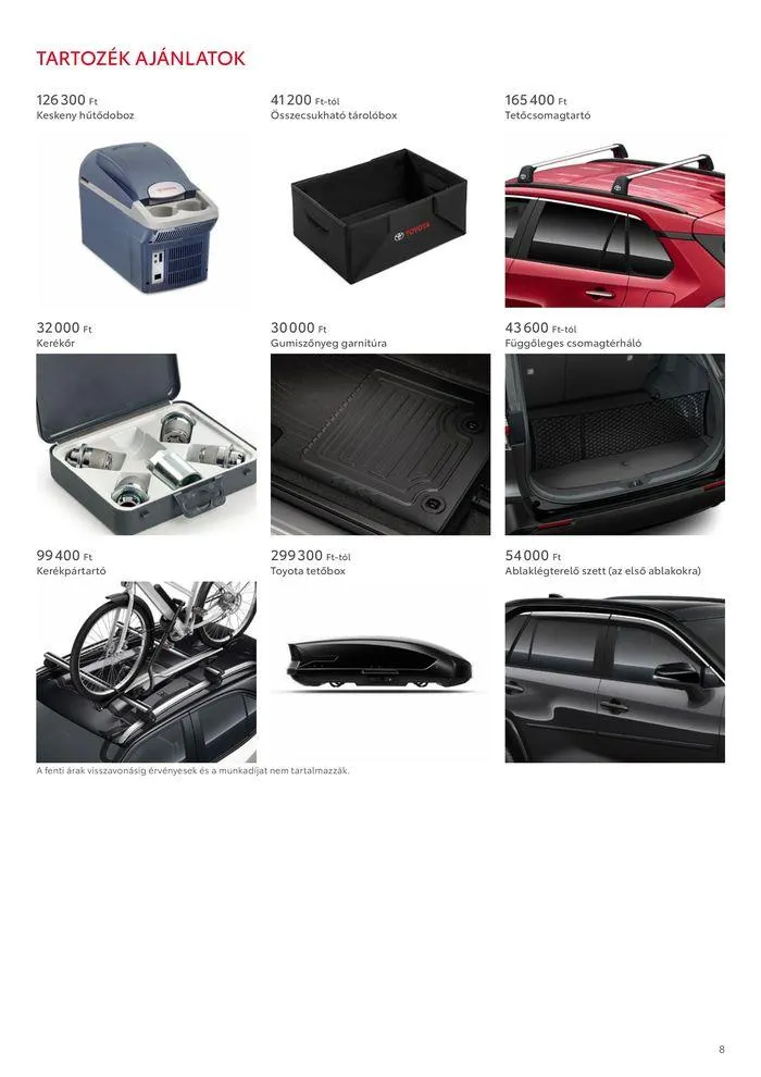 Katalógus Toyota Corolla Hatchback MY24 szeptember 13.-tól szeptember 13.-ig 2025. - Oldal 8