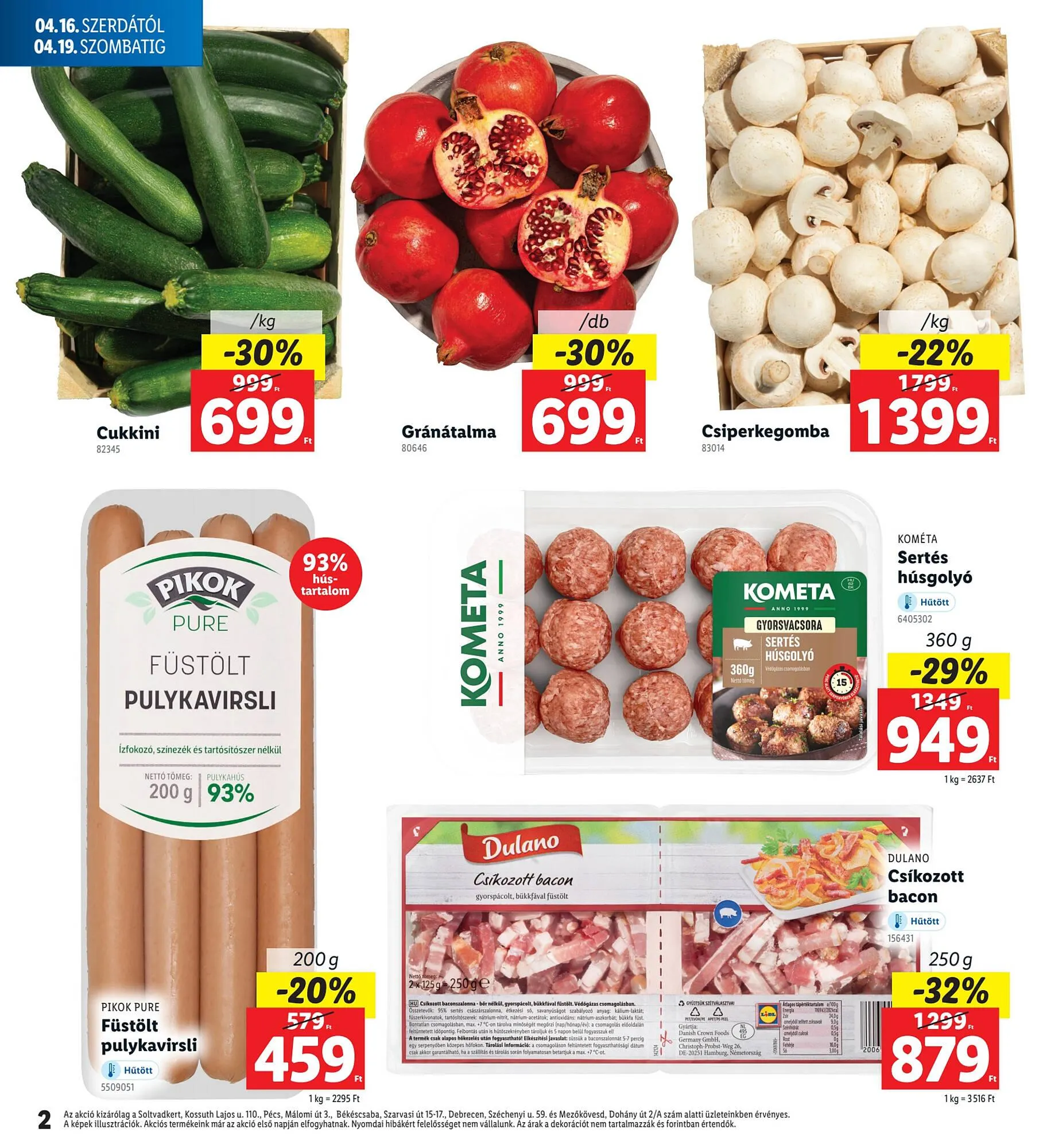 Katalógus Lidl akciós újság április 16.-tól április 19.-ig 2025. - Oldal 2
