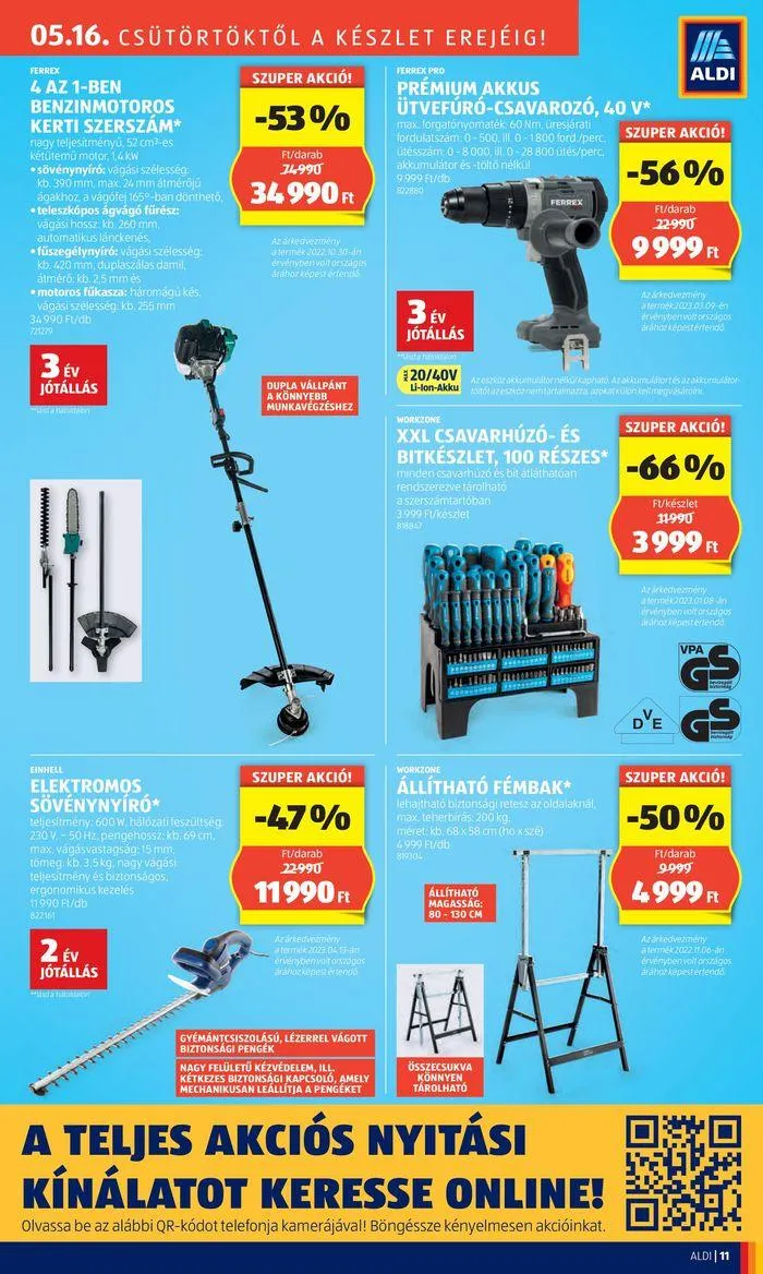 Katalógus Nyitás: Hajdúnánás, Kossuth utca 21. május 16.-tól május 20.-ig 2024. - Oldal 11