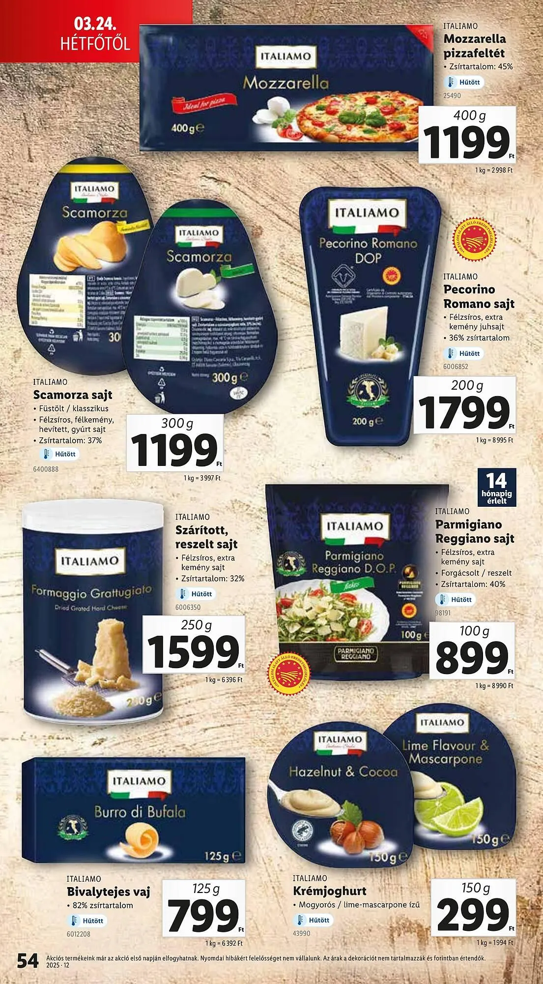 Katalógus Lidl akciós újság március 20.-tól március 26.-ig 2025. - Oldal 54